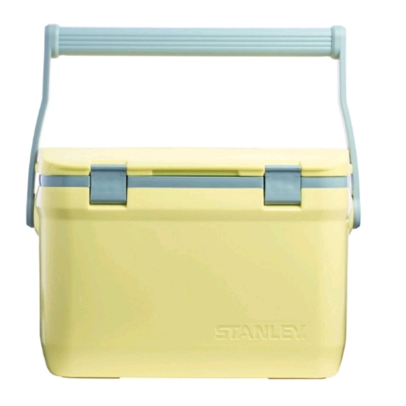 Stanley 16 qt Plastic Easy-Carry Outdoor Cooler Pomelo - Picture 1 of 3